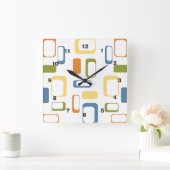 Middeleeuwse moderne vormenklok vierkante klok (Huis)