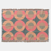 Middeleeuwse moderne zalm en olijven deken (Voorkant)