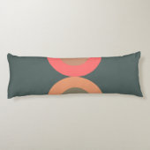 Middeleeuwse moderne zalm en olijven lichaamskussen (Achterkant)