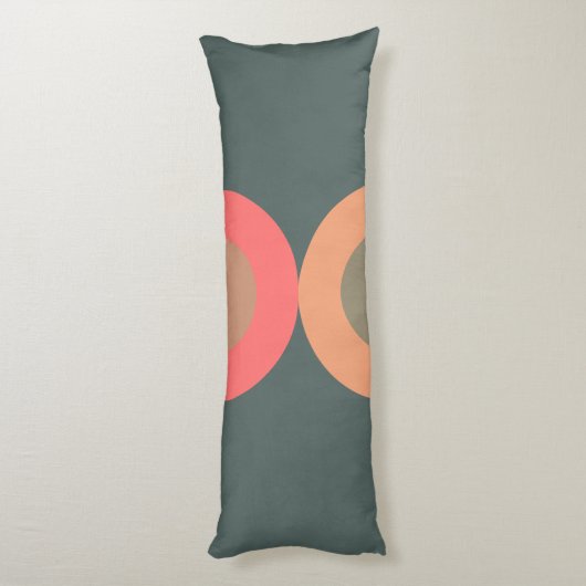 Middeleeuwse moderne zalm en olijven lichaamskussen (Achterkant (Verticaal))