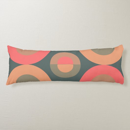 Middeleeuwse moderne zalm en olijven lichaamskussen (Voorkant)