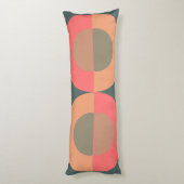 Middeleeuwse moderne zalm en olijven lichaamskussen (Achterkant (Verticaal))