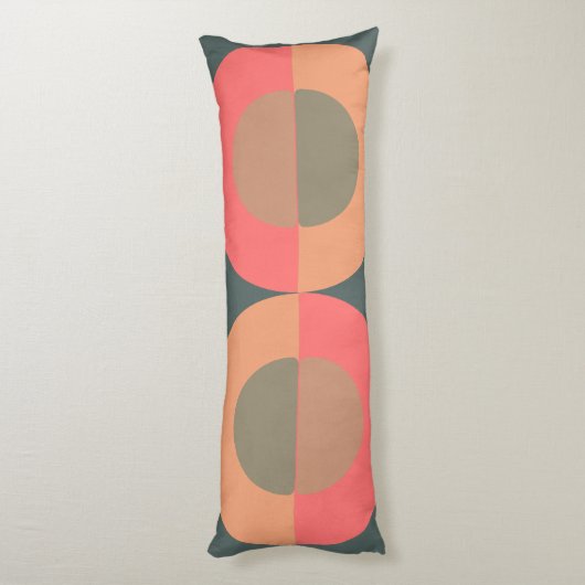 Middeleeuwse moderne zalm en olijven lichaamskussen (Achterkant (Verticaal))