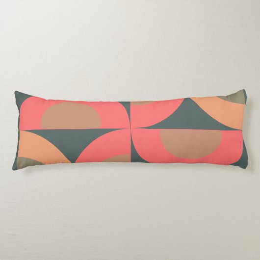 Middeleeuwse moderne zalm en olijven lichaamskussen (Voorkant)