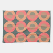 Middeleeuwse moderne zalm en olijven theedoek (Horizontaal)