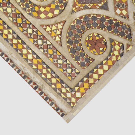 middeleeuwse mozaïeken tissuepapier (Detail)