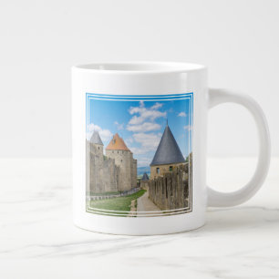 Middeleeuwse muren van Carcassonne Grote Koffiekop