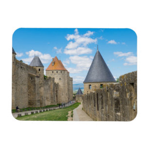 Middeleeuwse muren van Carcassonne Magneet
