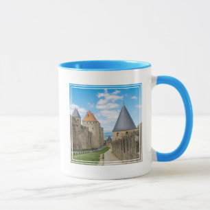 Middeleeuwse muren van Carcassonne Mok