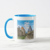 Middeleeuwse muren van Carcassonne Mok (Links)