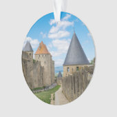 Middeleeuwse muren van Carcassonne Ornament (voorkant)