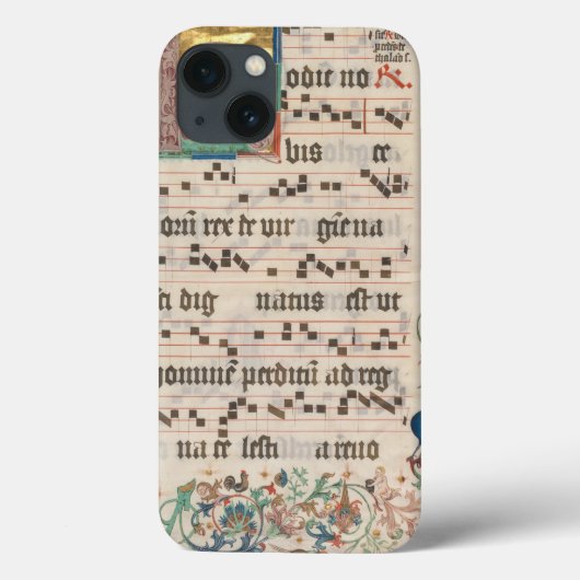 Middeleeuwse muziek Case-Mate iPhone case (Achterkant)