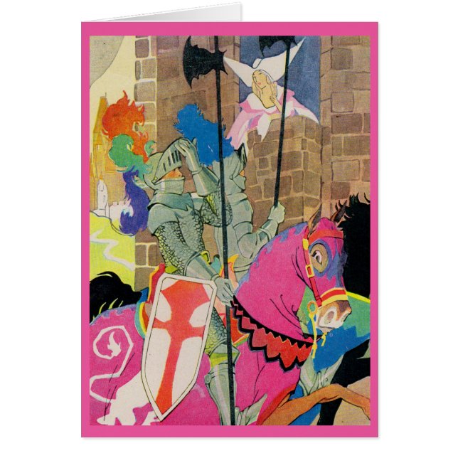 middeleeuwse nacht op de horde (Voorkant)