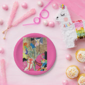 middeleeuwse nacht op de horde papieren bordje (Feest)