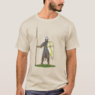 Middeleeuwse Normandische Ridder Circa 1066 T-shirt