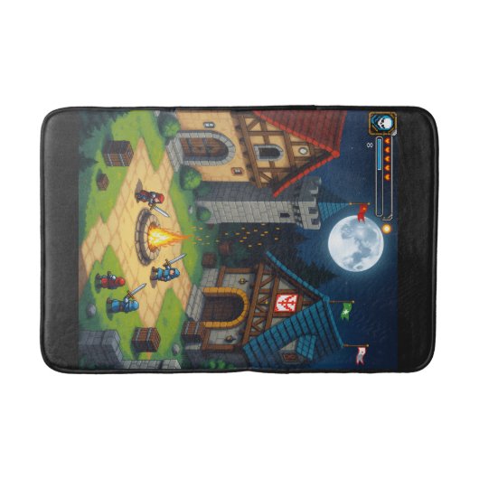 middeleeuwse omgeving badmat (Voorkant)