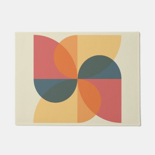  Middeleeuwse Pinwielkunst Deurmat (Voorkant)