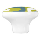 Middeleeuwse Piquet Minimal Retro Abstract Keramische Knop (Zijkant)