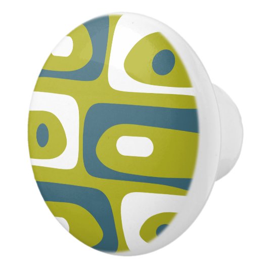 Middeleeuwse Piquet Minimal Retro Abstract Keramische Knop (Rechts)