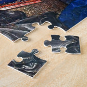 Middeleeuwse portretpuzzel legpuzzel (Zijkant)