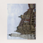 Middeleeuwse Pracht: Rothenburg Rathaus Legpuzzel (Verticaal)
