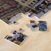 Middeleeuwse Pracht: Rothenburg Rathaus Legpuzzel (Zijkant)