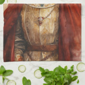 Middeleeuwse Prins Theedoek (Gevouwen)