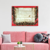 Middeleeuwse protestbrief van de Boheemse Canvas Afdruk (Insitu (Woonkamer))