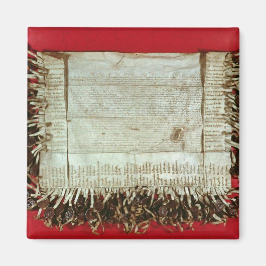 Middeleeuwse protestbrief van de Boheemse Magneet (Voorkant)