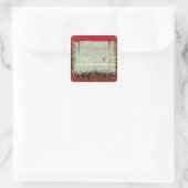 Middeleeuwse protestbrief van de Boheemse Vierkante Sticker (Tas)
