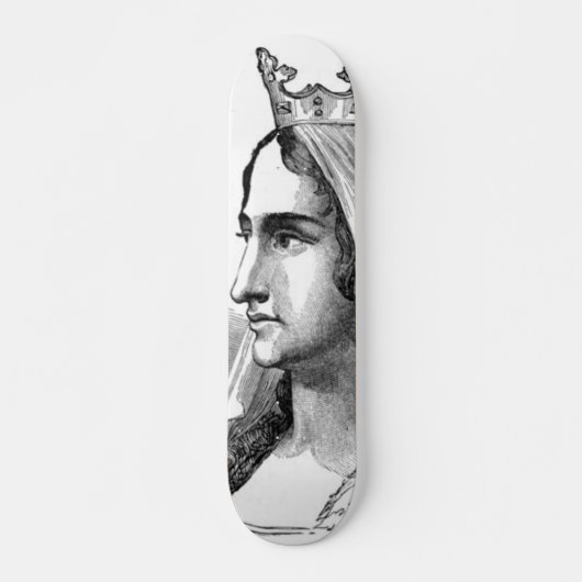 Middeleeuwse Queen Skateboard (Voorkant)