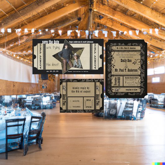 Middeleeuwse Renaissance Bruiloft Respons Kaarten