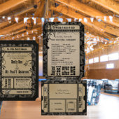 Middeleeuwse Renaissance Bruiloft Respons Kaarten