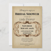 middeleeuwse renaissance faux perkament Vrijgezell Kaart (Voorkant)