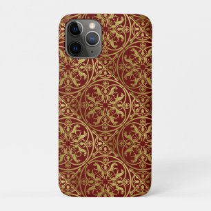 Middeleeuwse Renaissance Herald Lion Leopard Metal Case-Mate iPhone Case