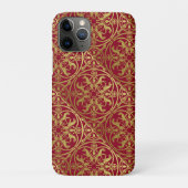 Middeleeuwse Renaissance Herald Lion Leopard Metal Case-Mate iPhone Case (Achterkant)