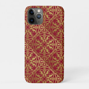 Middeleeuwse Renaissance Herald Lion Leopard Metal Case-Mate iPhone Case