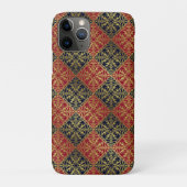 Middeleeuwse Renaissance Herald Lion Leopard Metal Case-Mate iPhone Case (Achterkant)