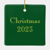 Middeleeuwse Renaissance Herald Lion Leopard Metal Keramisch Ornament (Achterkant)