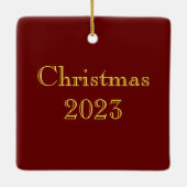 Middeleeuwse Renaissance Herald Lion Leopard Metal Keramisch Ornament (Achterkant)