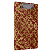 Middeleeuwse Renaissance Herald Lion Leopard Metal Klembord (Rechts)