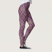 Middeleeuwse Renaissance Herald Lion Leopard Metal Leggings (Rechts)
