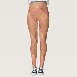 Middeleeuwse Renaissance Herald Lion Leopard Metal Leggings