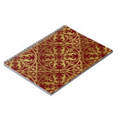 Middeleeuwse Renaissance Herald Lion Leopard Metal Notitieboek (Linkerzijde)