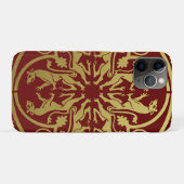 Middeleeuwse Renaissance Heraldieke Leeuw Luipaard Case-Mate iPhone Case (Achterkant (horizontaal))