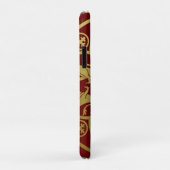 Middeleeuwse Renaissance Heraldieke Leeuw Luipaard Case-Mate iPhone Case (Achterkant/rechts)