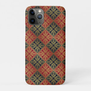 Middeleeuwse Renaissance Heraldische Leeuw Luipaar Case-Mate iPhone Case