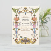 Middeleeuwse Renaissance Middeleeuwen Renfaire Tro Kaart (Staand voorkant)