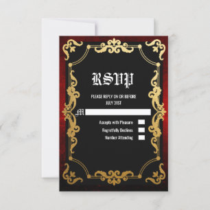 Middeleeuwse Renaissance Middeneeuwen Goth RSVP ka Kaartje