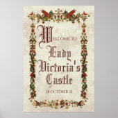 Middeleeuwse Renaissance Middeneeuwen Welkomstbord Poster (Voorkant)